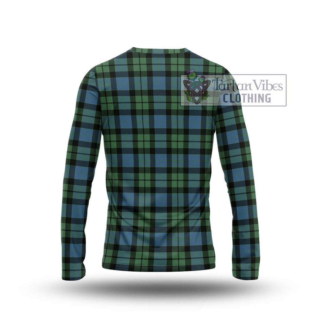 MacKay Ancient Tartan Long Sleeve T-Shirt with Family Crest DNA In Me Style - Tartanvibesclothing Shop