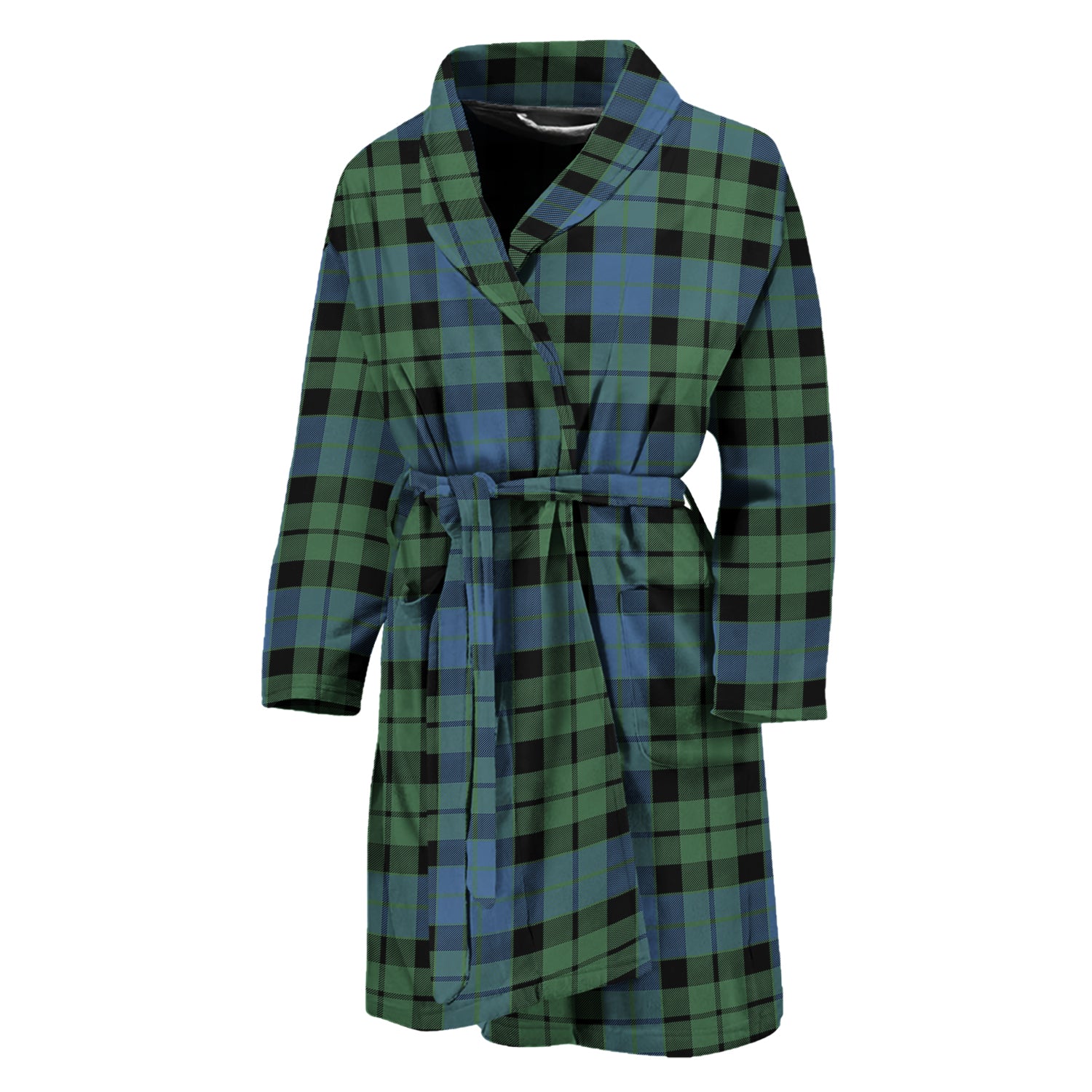 MacKay Ancient Tartan Bathrobe - Tartan Vibes Clothing