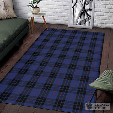 MacKay Blue #02 Tartan Area Rug