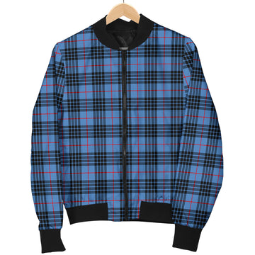 MacKay Blue Tartan Bomber Jacket