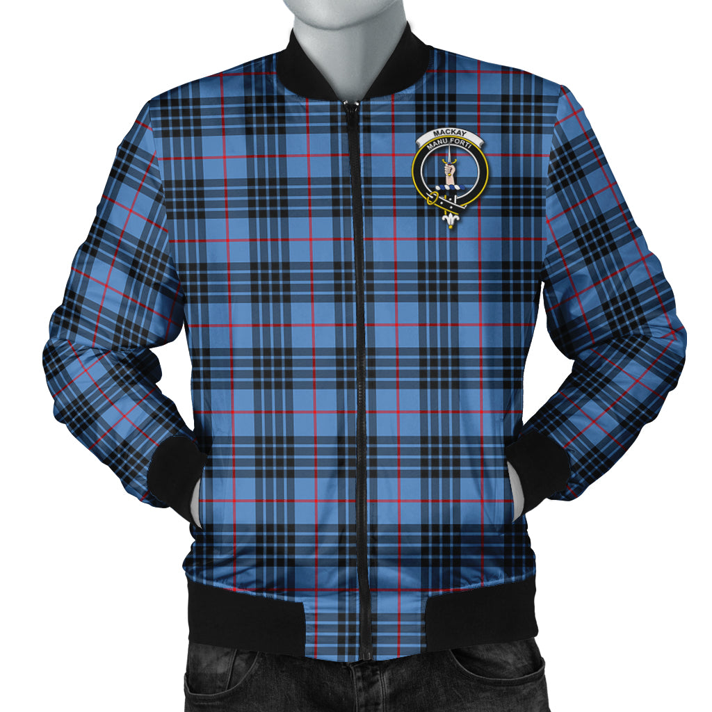 mackay-blue-tartan-bomber-jacket-with-family-crest