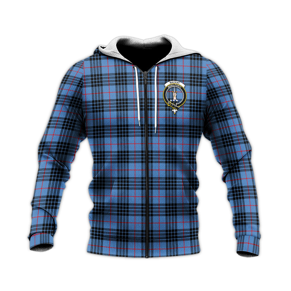 mackay-blue-tartan-knitted-hoodie-with-family-crest