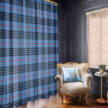 MacKay Blue Tartan Window Curtain