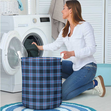 MacKay Blue Tartan Laundry Basket