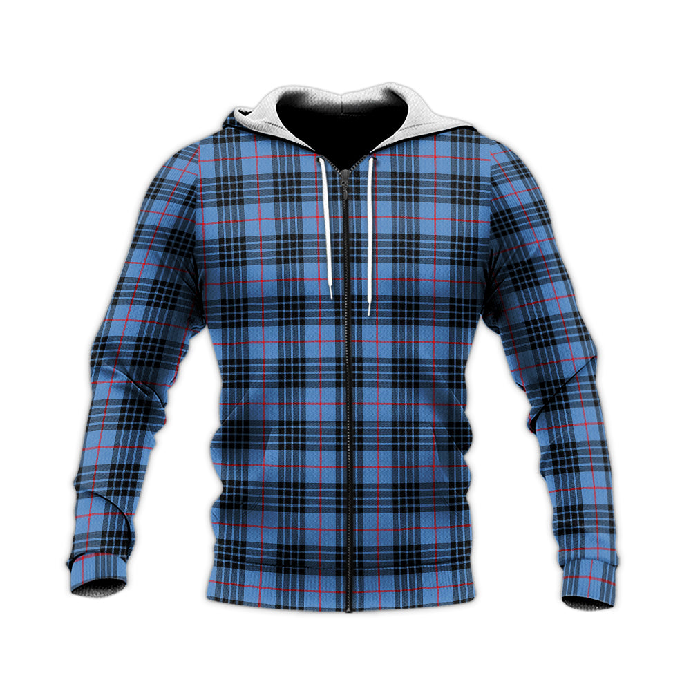 mackay-blue-tartan-knitted-hoodie