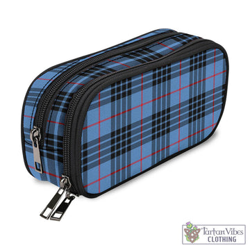 MacKay Blue Tartan Pen and Pencil Case