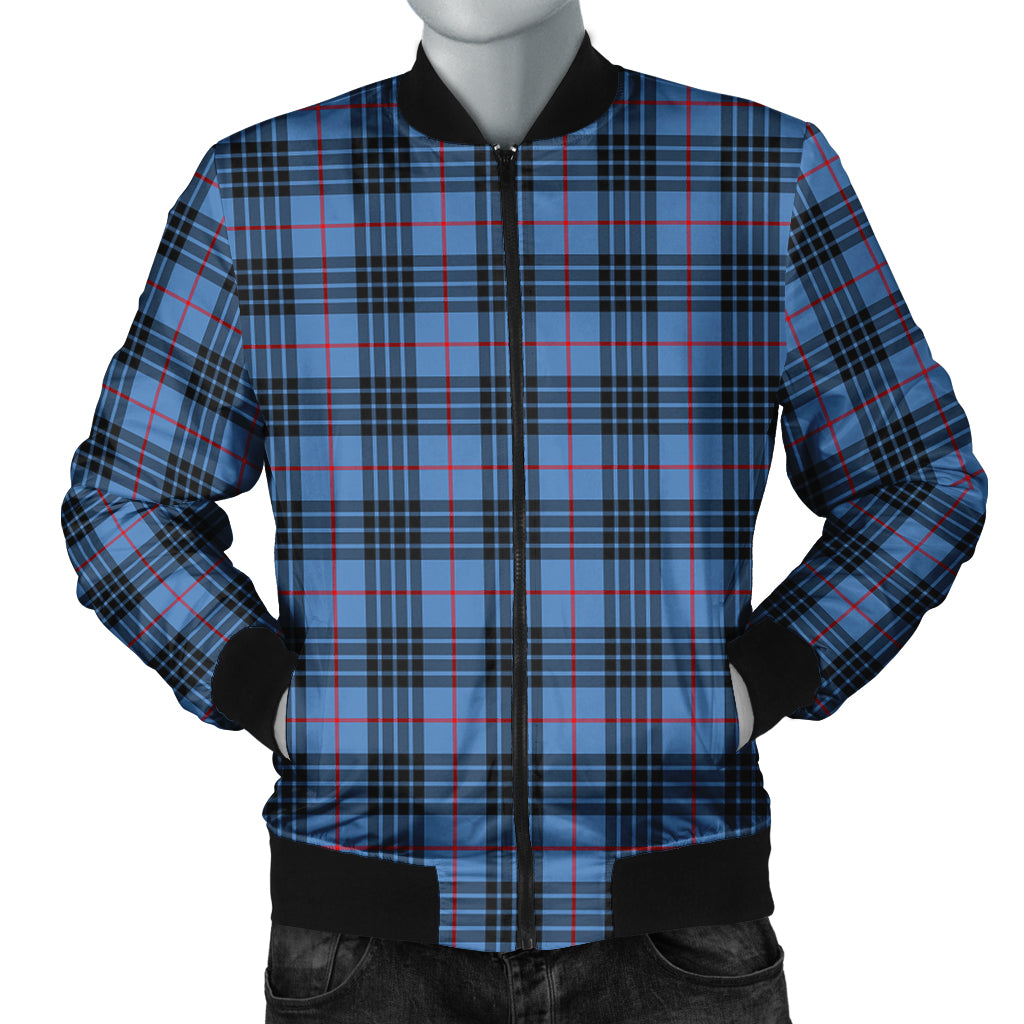 mackay-blue-tartan-bomber-jacket