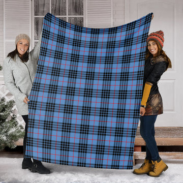 MacKay Blue Tartan Blanket