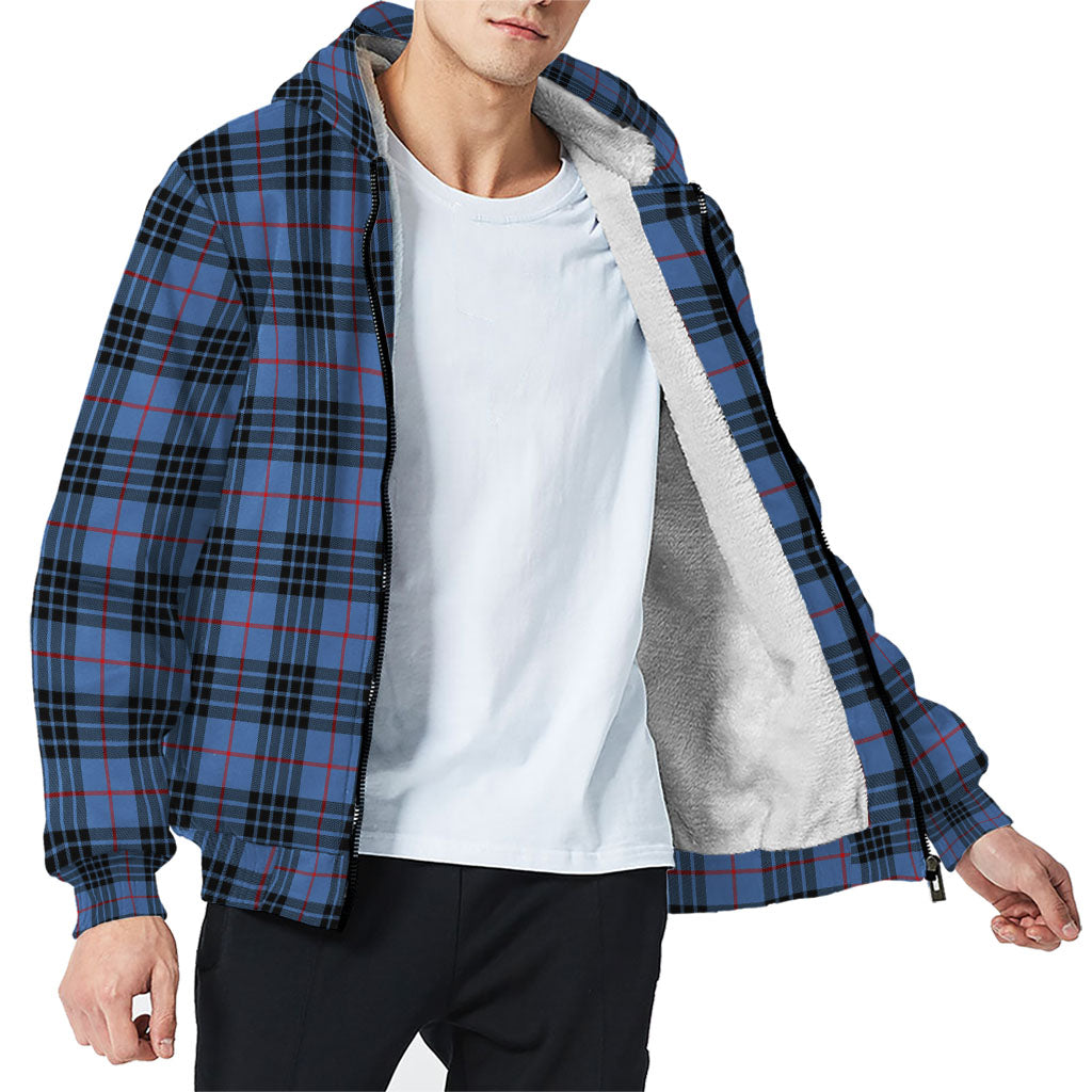 mackay-blue-tartan-sherpa-hoodie