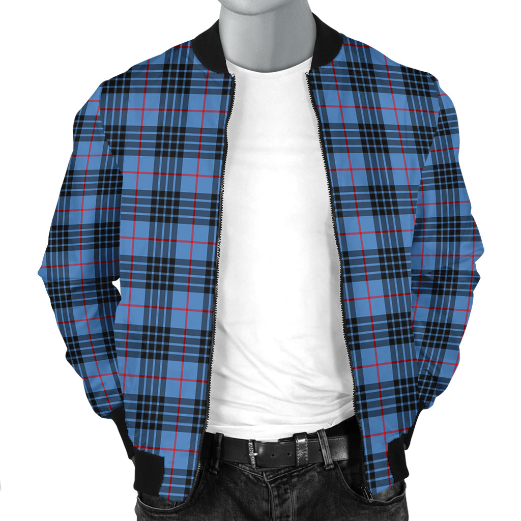 mackay-blue-tartan-bomber-jacket