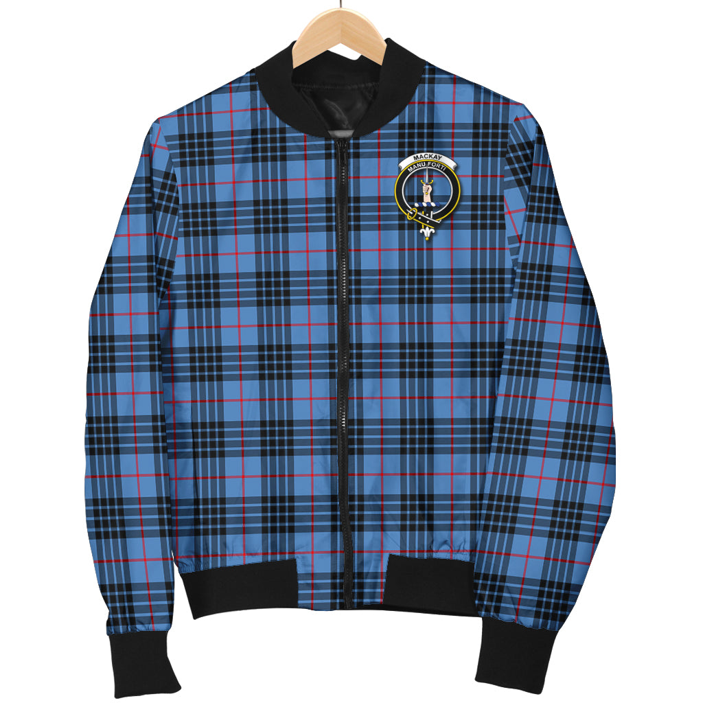 mackay-blue-tartan-bomber-jacket-with-family-crest