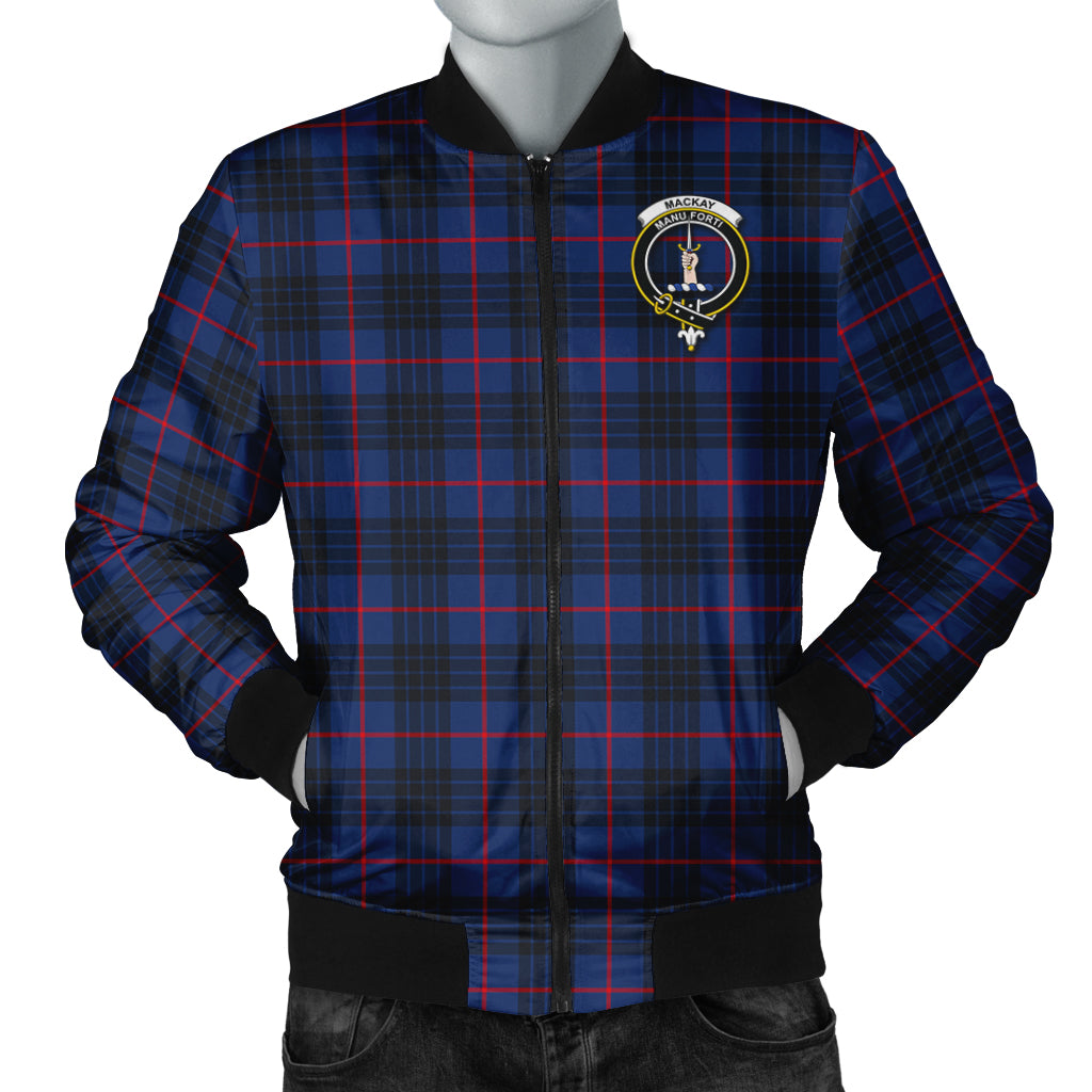 mackay-blue-modern-tartan-bomber-jacket-with-family-crest