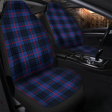 MacKay Blue Modern Tartan Car Seat Cover