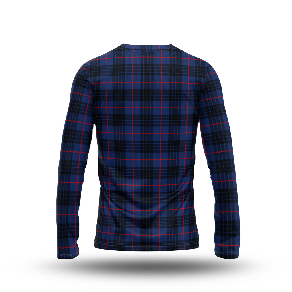 mackay-blue-modern-tartan-long-sleeve-t-shirt-with-family-crest