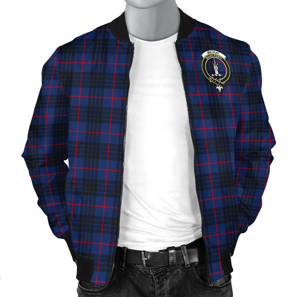 mackay-blue-modern-tartan-bomber-jacket-with-family-crest