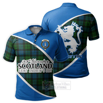 MacKay (McKay) Family Crest Tartan Polo Shirt Celebrate Saint Andrew's Day in Style