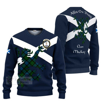 MacKay (McKay) Tartan Lion Rampant Ugly Sweater Proudly Display Your Heritage with Alba Gu Brath and Clan Name