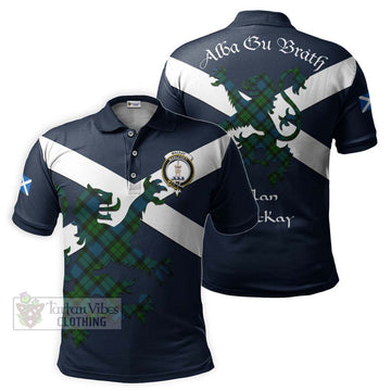 MacKay (McKay) Tartan Lion Rampant Polo Shirt Proudly Display Your Heritage with Alba Gu Brath and Clan Name