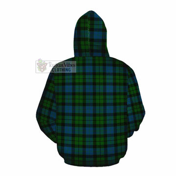 MacKay (McKay) Tartan Cotton Hoodie with Family Crest DNA In Me Style