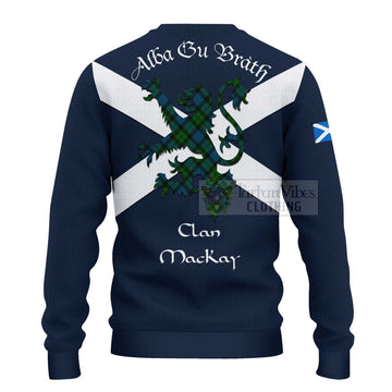 MacKay (McKay) Tartan Lion Rampant Ugly Sweater Proudly Display Your Heritage with Alba Gu Brath and Clan Name