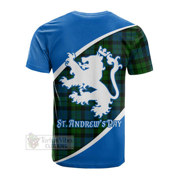 MacKay (McKay) Family Crest Tartan Cotton T-shirt Celebrate Saint Andrew's Day in Style