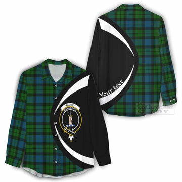 MacKay (McKay) Tartan Women's Casual Shirt with Family Crest Circle Style