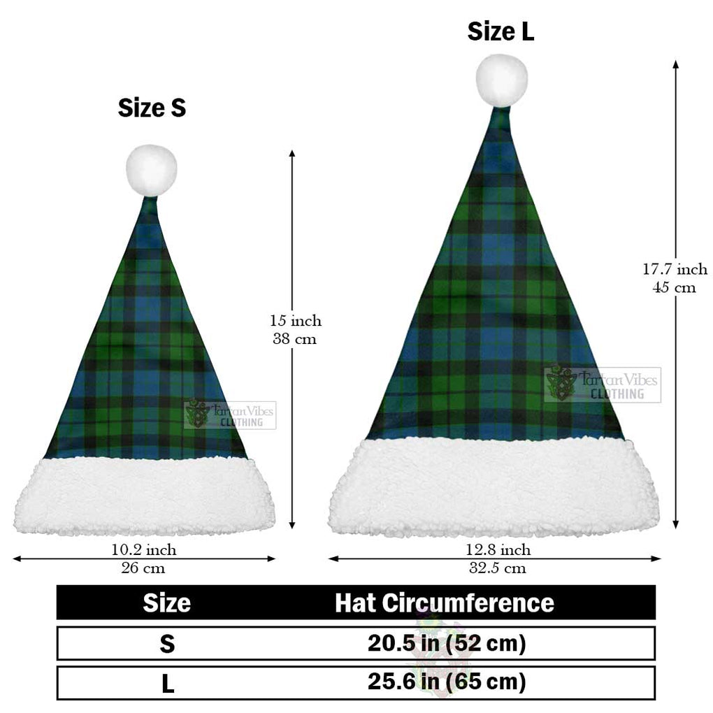 Tartan Vibes Clothing MacKay (McKay) Tartan Christmas Santa Hats