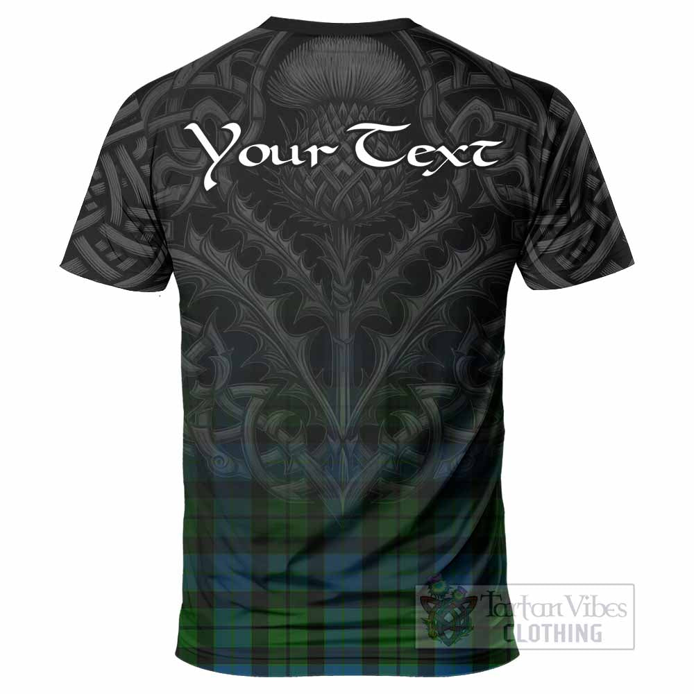 Tartan Vibes Clothing MacKay (McKay) Tartan T-Shirt with Family Crest Celtic Thistle Vibes