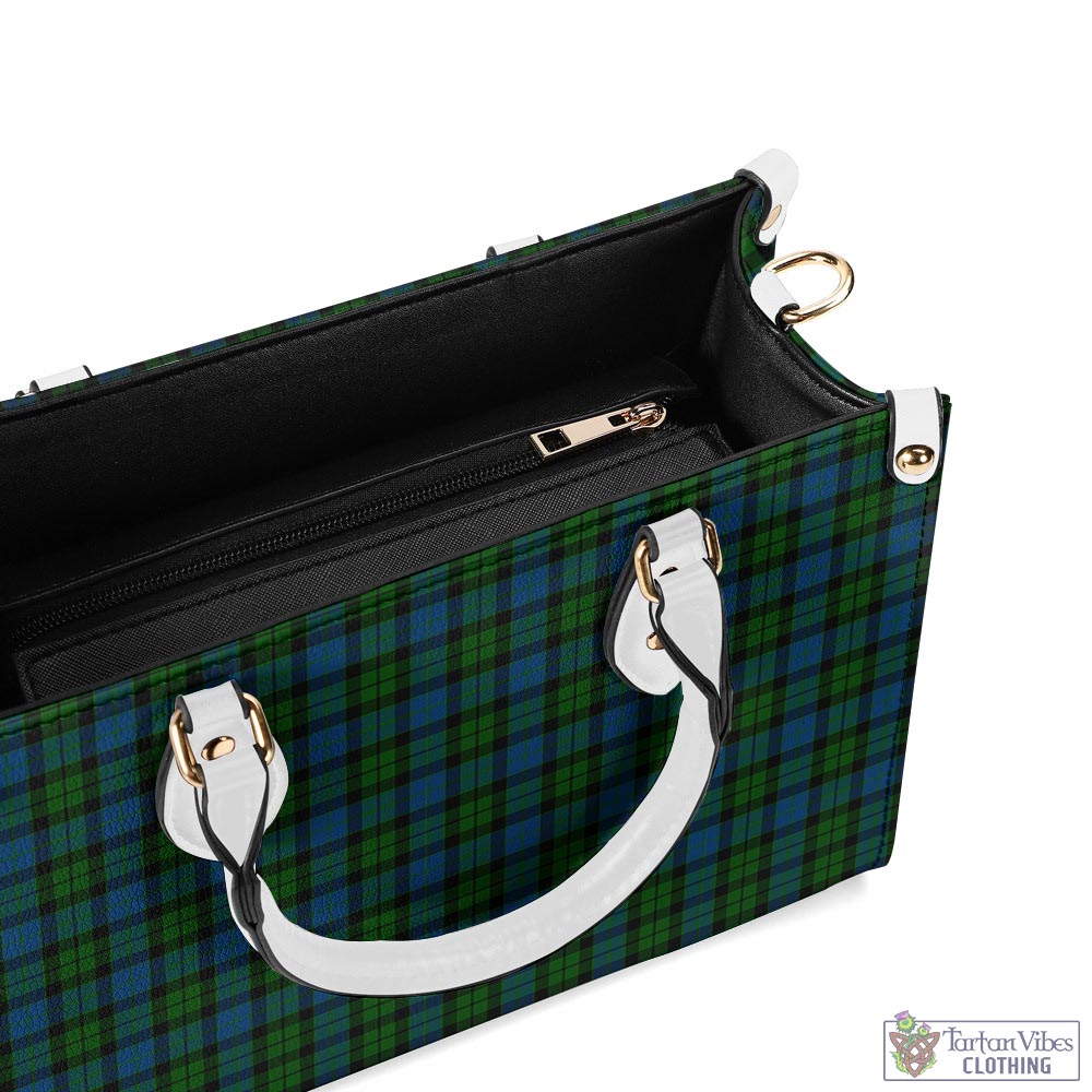 Tartan Vibes Clothing MacKay Modern Tartan Luxury Leather Handbags