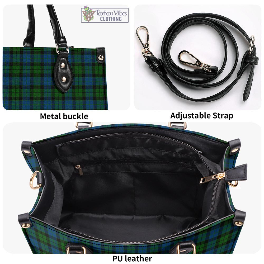 Tartan Vibes Clothing MacKay Modern Tartan Luxury Leather Handbags