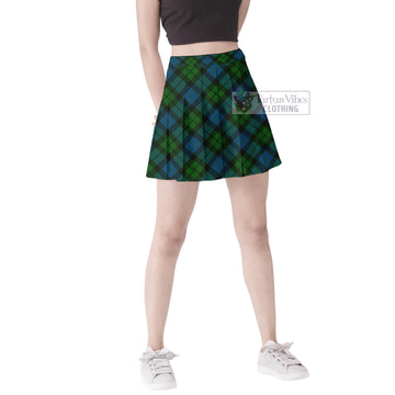 MacKay (McKay) Tartan Women's Plated Mini Skirt Cross Style