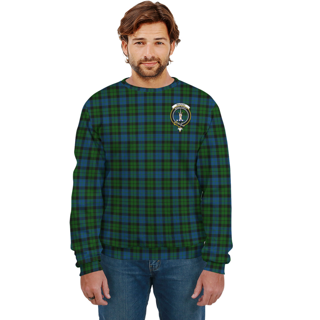 MacKay (McKay) Tartan Sweatshirt with Family Crest Unisex - Tartan Vibes Clothing