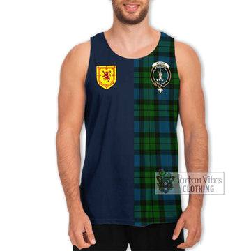 MacKay (McKay) Tartan Men's Tank Top Alba with Scottish Lion Royal Arm Half Style