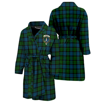 MacKay (McKay) Tartan Bathrobe with Family Crest