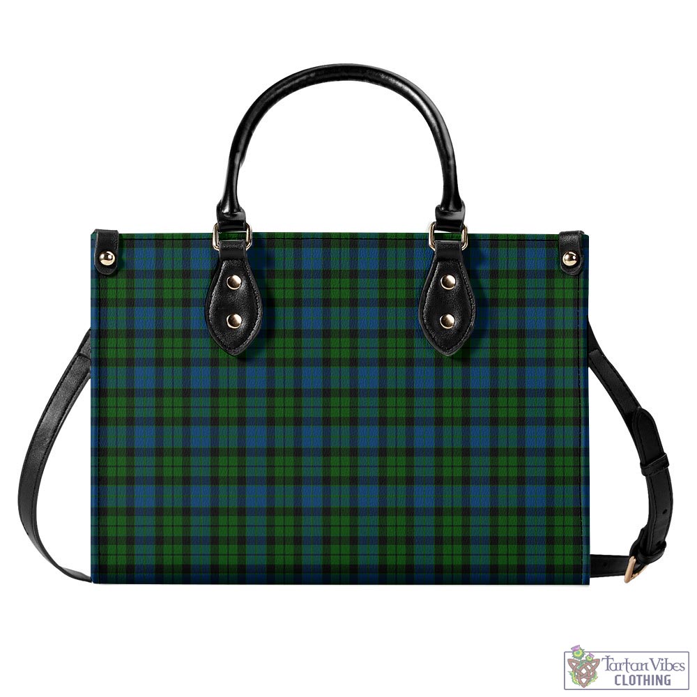 Tartan Vibes Clothing MacKay Modern Tartan Luxury Leather Handbags