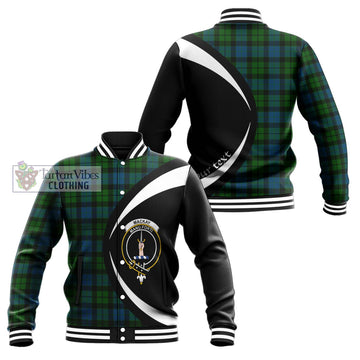 MacKay (McKay) Tartan Baseball Jacket with Family Crest Circle Style