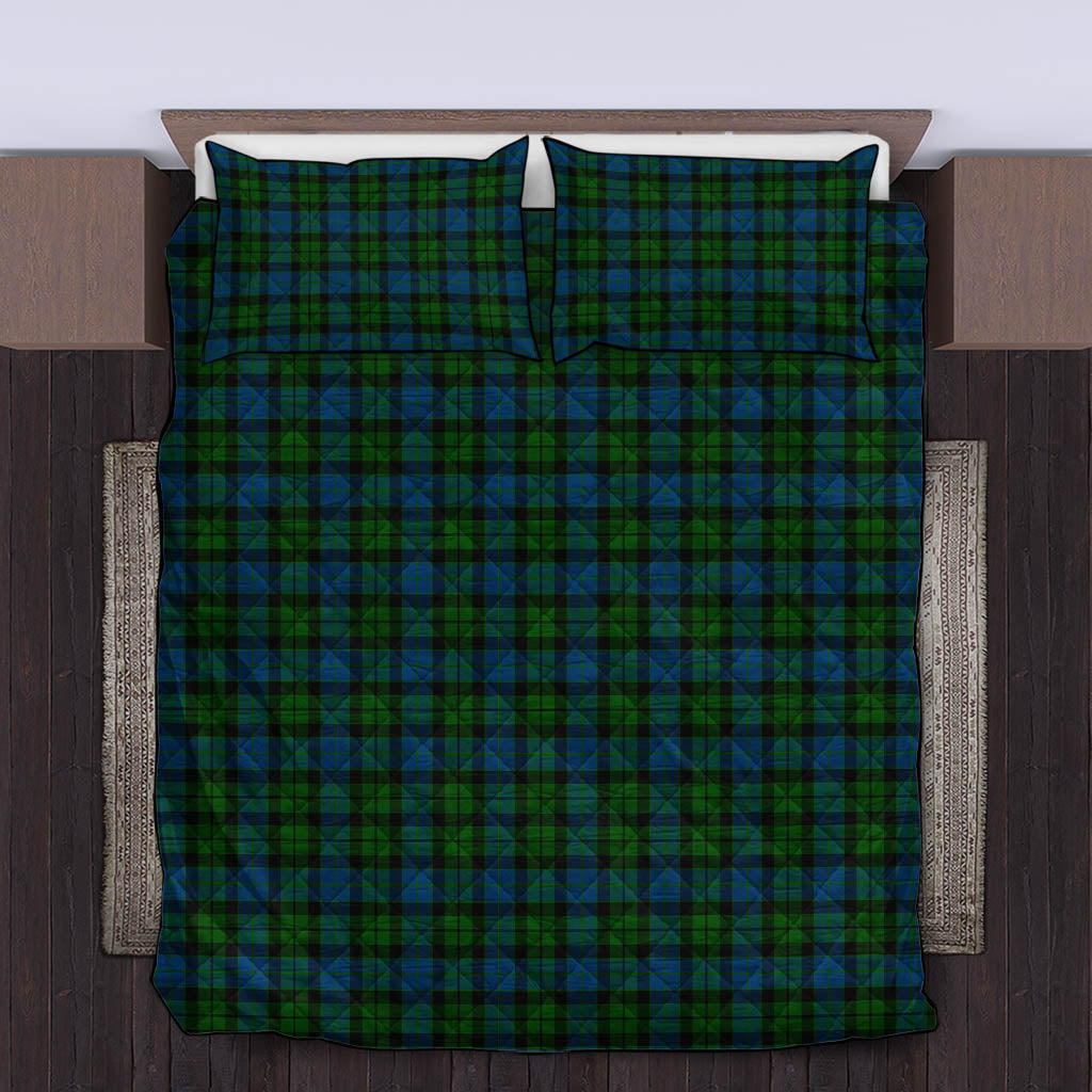 MacKay (McKay) Tartan Quilt Bed Set King - Tartan Vibes Clothing