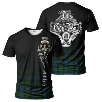 MacKay (McKay) Tartan T-Shirt Featuring Alba Gu Brath Family Crest Celtic Inspired