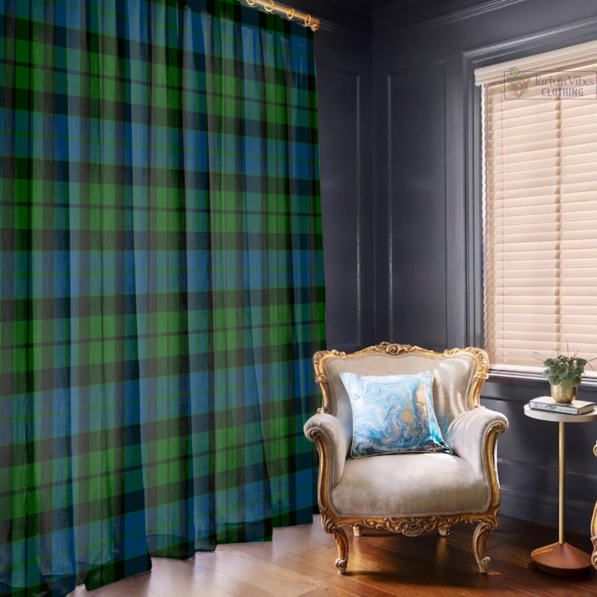 MacKay Modern Tartan Window Curtain