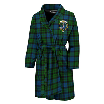 MacKay (McKay) Tartan Bathrobe with Family Crest