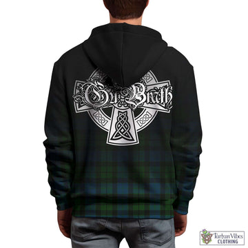 MacKay (McKay) Tartan Hoodie Featuring Alba Gu Brath Family Crest Celtic Inspired