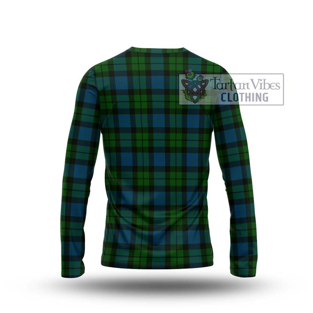 MacKay (McKay) Tartan Long Sleeve T-Shirt with Family Crest DNA In Me Style - Tartanvibesclothing Shop