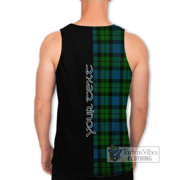 MacKay (McKay) Tartan Men's Tank Top with Family Crest and Half Of Me Style