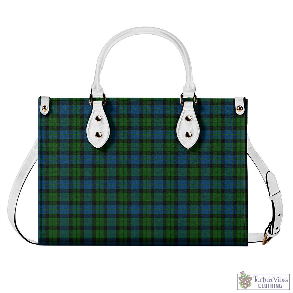 Tartan Vibes Clothing MacKay Modern Tartan Luxury Leather Handbags