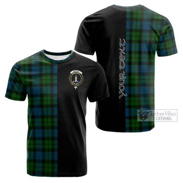 MacKay (McKay) Tartan Cotton T-shirt with Family Crest and Half Of Me Style