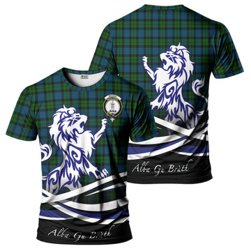 MacKay (McKay) Tartan T-Shirt with Alba Gu Brath Regal Lion Emblem