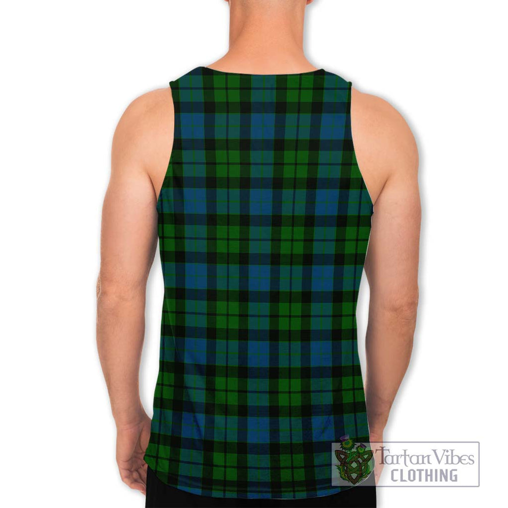 MacKay (McKay) Tartan Men's Tank Top with Family Crest DNA In Me Style - Tartanvibesclothing Shop