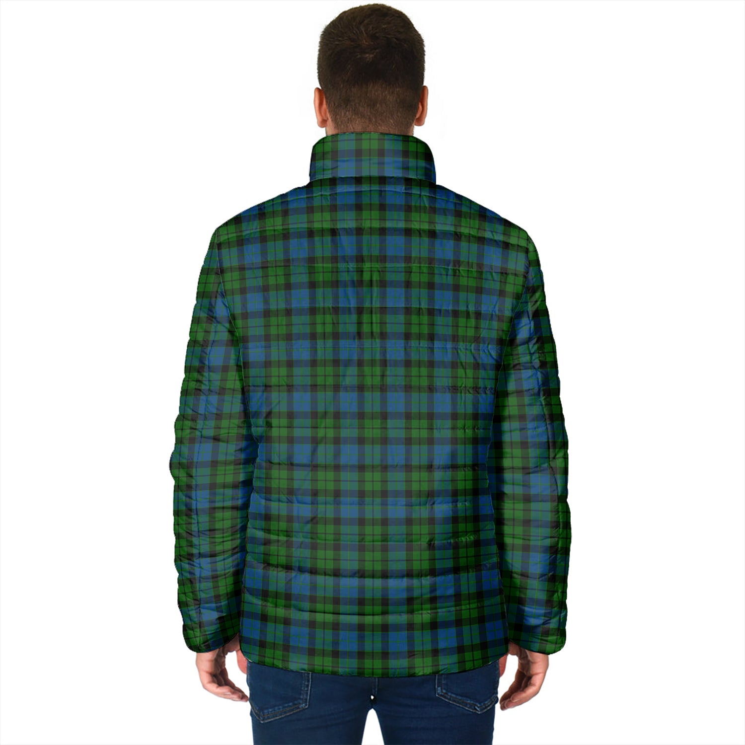 MacKay (McKay) Tartan Padded Jacket with Family Crest - Tartan Vibes Clothing