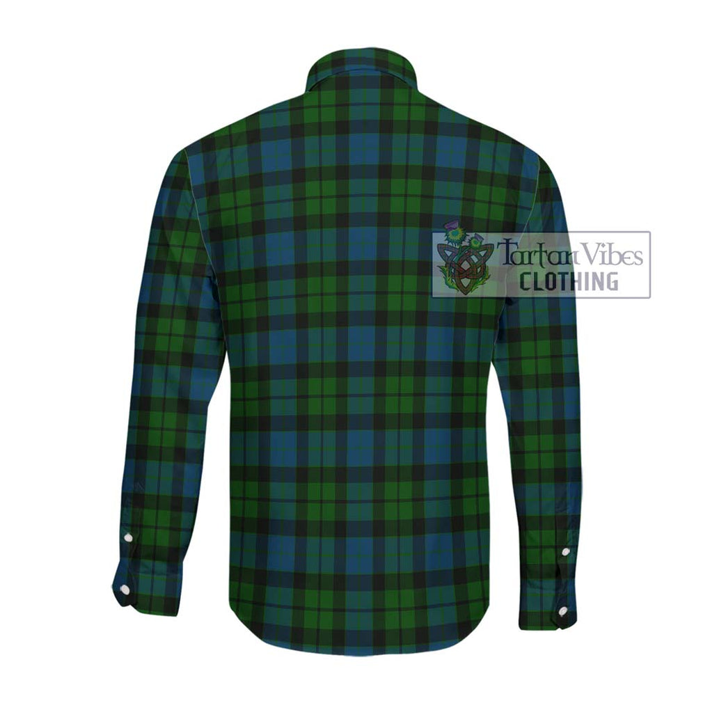 MacKay (McKay) Tartan Long Sleeve Button Shirt with Family Crest DNA In Me Style - Tartanvibesclothing Shop