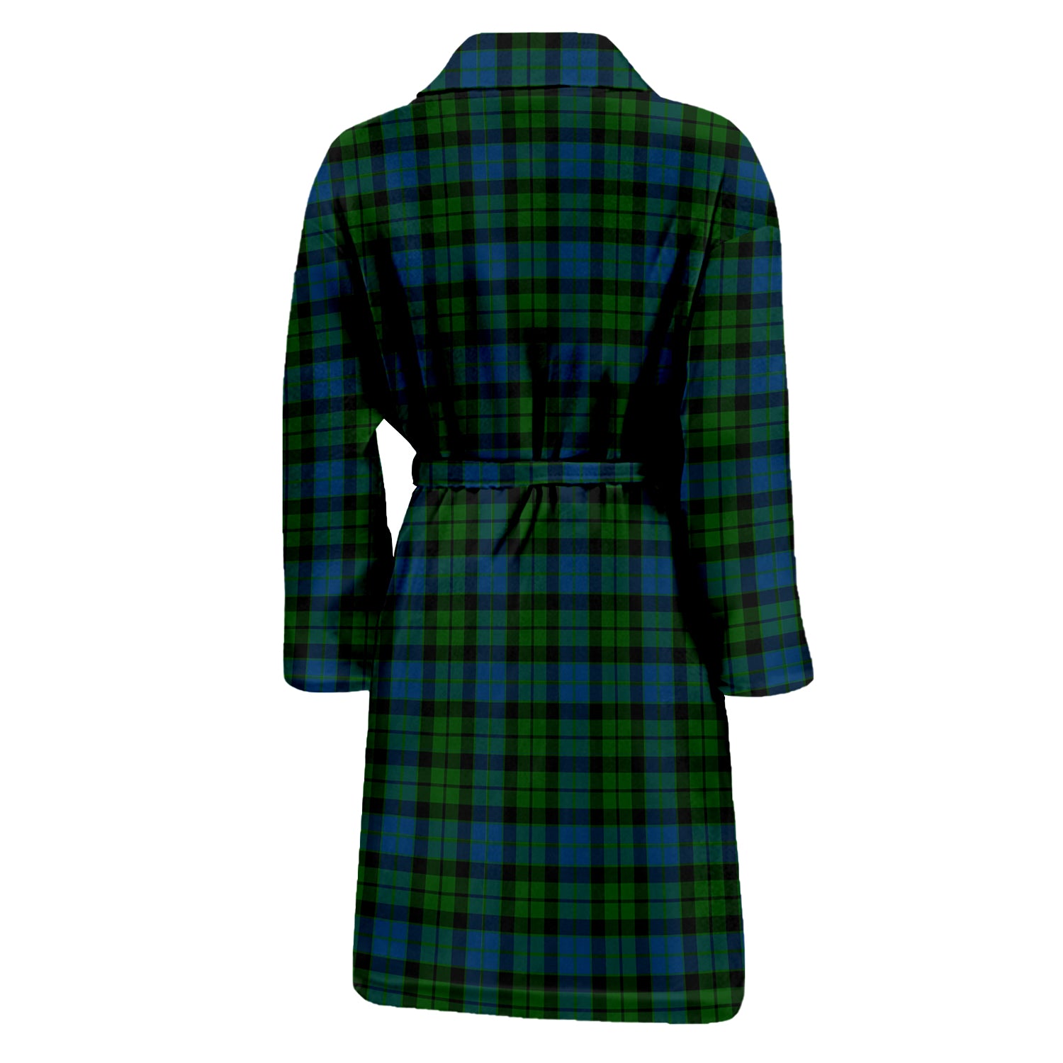 MacKay (McKay) Tartan Bathrobe with Family Crest - Tartan Vibes Clothing